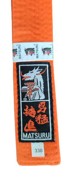 Centura Matsuru Judo Portocalie 330 CM